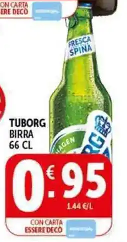Deco Supermercati Tuborg birra offerta