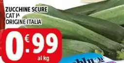 Deco Supermercati Zucchine scure catia origine italia offerta