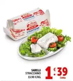 Deco Supermercati Sabelli stracchino offerta