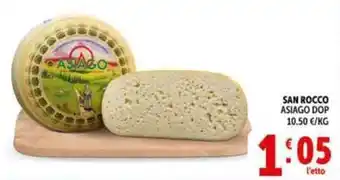 Deco Supermercati San rocco asiago dop offerta