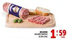 Deco Supermercati Negroni salame napoli offerta