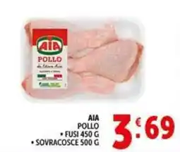 Deco Supermercati Aia pollo fusi sovracosce offerta