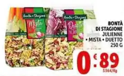 Deco Supermercati Bontà di stagione julienne mista duetto offerta