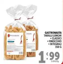 Deco Supermercati Gastronauta taralli lunghi offerta