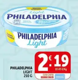 Deco Supermercati Philadelphia light offerta