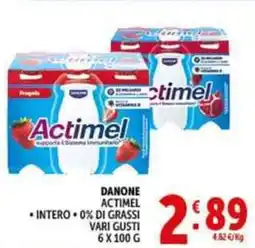 Deco Supermercati Danone actimel offerta