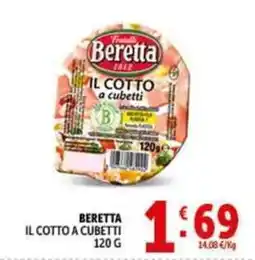 Deco Supermercati Beretta il cotto a cubetti offerta