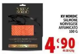 Deco Supermercati Kv nordic salmone norvegese affumicato offerta