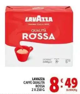 Deco Supermercati Lavazza caffè qualità rossa offerta