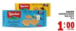 Deco Supermercati Loacker sandwich wafer offerta