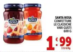 Deco Supermercati Santa rosa confetture le classiche offerta