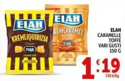 Deco Supermercati Elah caramelle toffe offerta