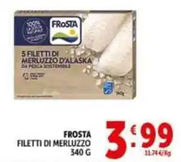 Deco Supermercati Frosta filetti di merluzzo offerta