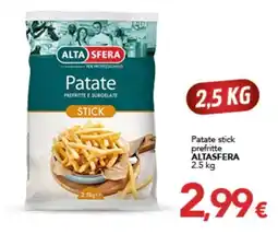 Altasfera Patate stick prefritte ALTASFERA offerta
