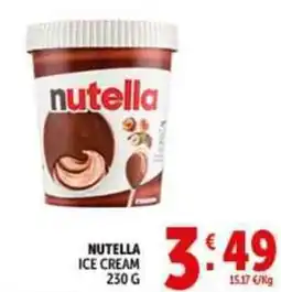 Deco Supermercati Nutella ice cream offerta
