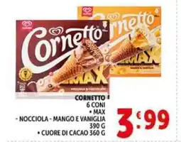 Deco Supermercati Cornetto 6 coni offerta