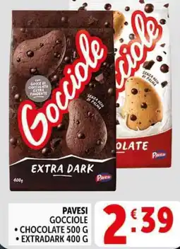 Deco Supermercati Pavesi gocciole offerta