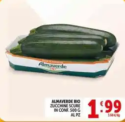 Deco Supermercati Almaverde bio zucchine scure in conf. offerta