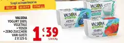 Deco Supermercati Valsoia yogurt 100% vegetale offerta