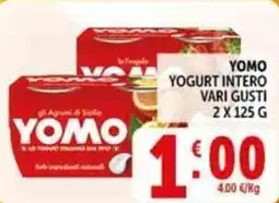 Deco Supermercati Yomo yogurt intero offerta