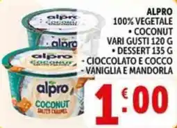 Deco Supermercati Alpro 100% vegetale offerta