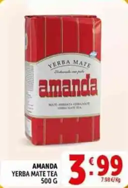 Deco Supermercati Amanda yerba mate tea offerta