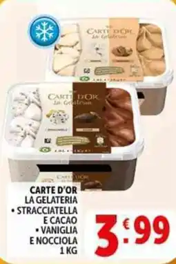 Deco Supermercati Carte d'or la gelateria offerta