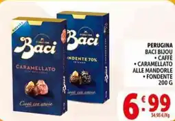 Deco Supermercati Perugina baci bijou offerta