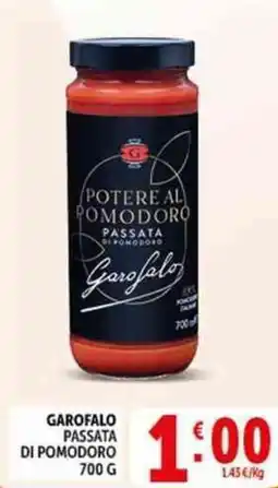 Deco Supermercati Garofalo passata di pomodoro offerta
