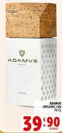 Deco Supermercati Adamus organic gin offerta