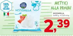 Todis Mozzarella 3x100 g offerta