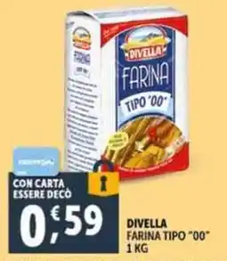 Deco Supermercati Divella farina tipo "00" offerta