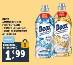 Deco Supermercati Deox ammorbidente concentrato offerta