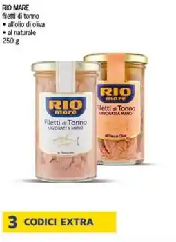 Deco Supermercati RIO MARE filetti di tonno offerta