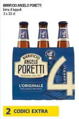 Deco Supermercati Birrificio ANGELO PORETTI offerta