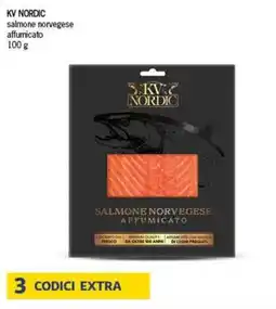 Deco Supermercati KV NORDIC salmone norvegese affumicato offerta