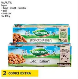 Deco Supermercati VALFRUTTA legumi offerta