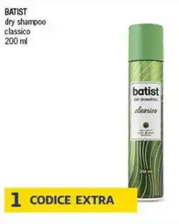 Deco Supermercati BATIST dry shampoo classico offerta