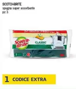 Deco Supermercati SCOTCH-BRITE spugna super assorbente pz 3 offerta