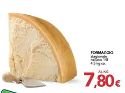 Altasfera FORMAGGIO stagionato italiano 1/8 offerta