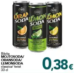 Altasfera Bibita MOJTOSODA/ ORANSODA/ LEMONSODA offerta