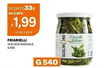 Ekom Friarielli in Olio Di Girasole 540g offerta