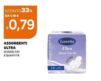 Ekom Laurella Assorbenti Ultra offerta