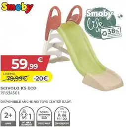 Toys Center Smoby scivolo KS ECO offerta