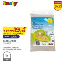 Toys Center Smoby sabbia offerta
