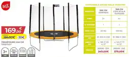 Toys Center Sun & sport trampolino 244 cm offerta