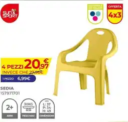 Toys Center Sun & sport sedia offerta