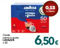 Altasfera Cialde crema e gusto LAVAZZA offerta