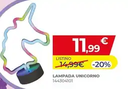 Toys Center Lampada unicorno offerta