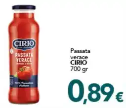 Altasfera Passata verace CIRIO offerta
